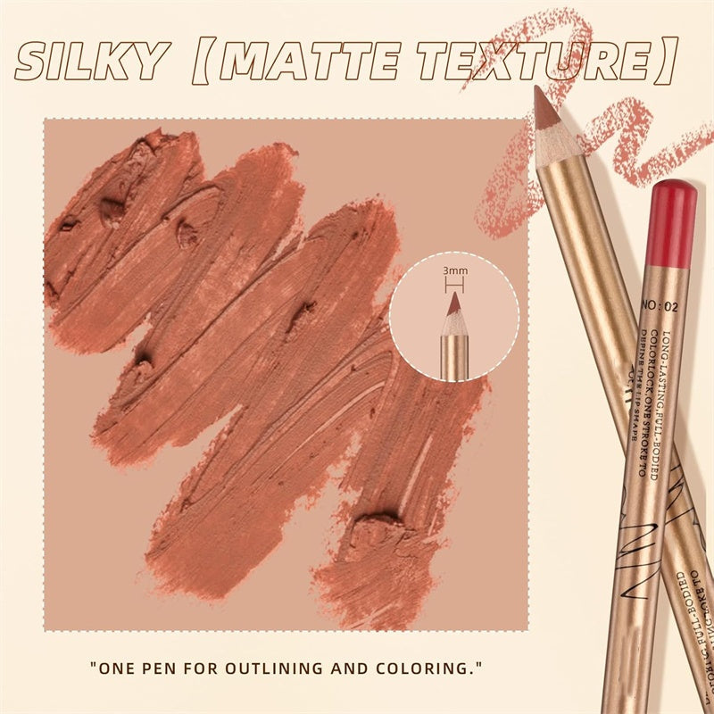 👄 50 % DE RÉDUCTION ! 💄 Coffret de 12 crayons à lèvres anti-bavures – Longue tenue, texture crémeuse et waterproof – Idéal pour un usage quotidien ou un maquillage professionnel 🎨