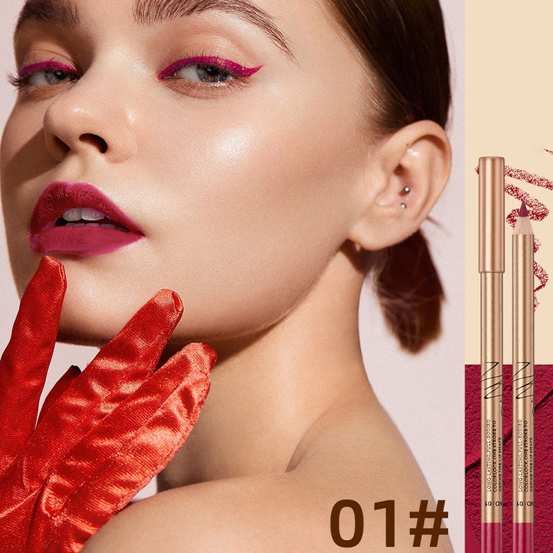 👄 50 % DE RÉDUCTION ! 💄 Coffret de 12 crayons à lèvres anti-bavures – Longue tenue, texture crémeuse et waterproof – Idéal pour un usage quotidien ou un maquillage professionnel 🎨