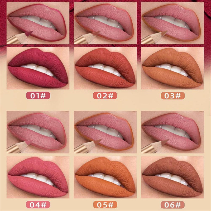 👄 50 % DE RÉDUCTION ! 💄 Coffret de 12 crayons à lèvres anti-bavures – Longue tenue, texture crémeuse et waterproof – Idéal pour un usage quotidien ou un maquillage professionnel 🎨