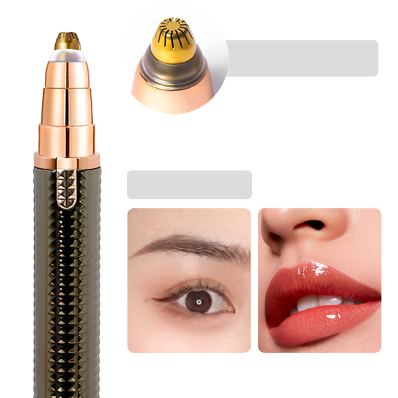 ✂️🔋 Tondeuse de précision 3-en-1 – Têtes interchangeables, lames lavables, rechargeable USB, le stylo de toilettage qui s’occupe du visage et du corps avec une précision chirurgicale 💈💪