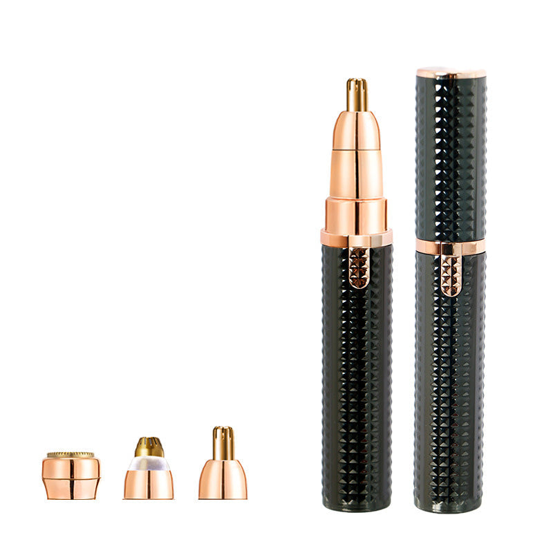 ✂️🔋 Tondeuse de précision 3-en-1 – Têtes interchangeables, lames lavables, rechargeable USB, le stylo de toilettage qui s’occupe du visage et du corps avec une précision chirurgicale 💈💪