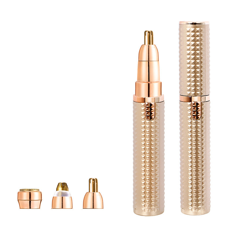 ✂️🔋 Tondeuse de précision 3-en-1 – Têtes interchangeables, lames lavables, rechargeable USB, le stylo de toilettage qui s’occupe du visage et du corps avec une précision chirurgicale 💈💪