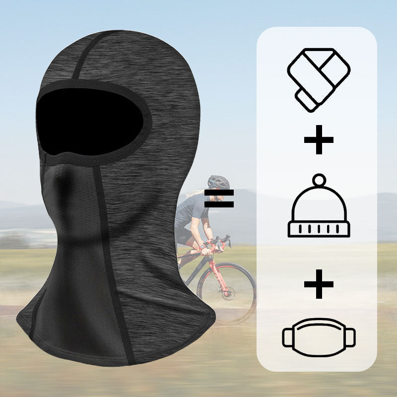 🧣 50% DE RÉDUCTION 🌬️ Masque intégral coupe-vent pour les sports de plein air – Léger, respirant & protection UV – idéal pour le vélo, la moto ou la randonnée 🏍️