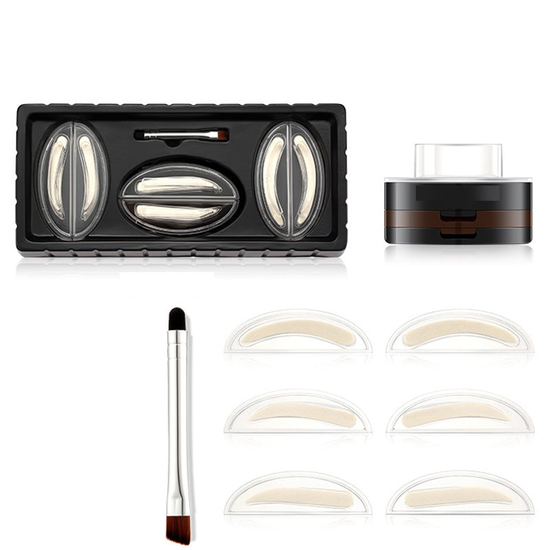 ✏️ PROMO LIMITÉE 50% DE RÉDUCTION ! 💥 Tampon Sourcils Ajustable Instantané – Waterproof, Longue Tenue, Naturel ✨