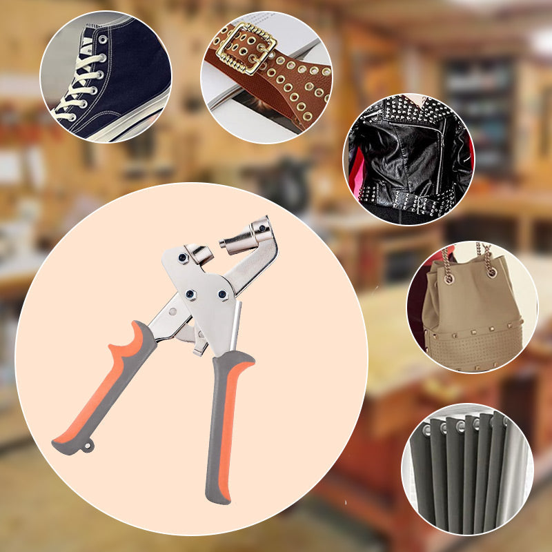 🔧 50% DE RÉDUCTION! ✨ Pince à Œillets Bâches 220mm – Métal durable, poignée ergonomique & 4 kits – Idéale pour bâches, cuir, vinyle & DIY 🛠️
