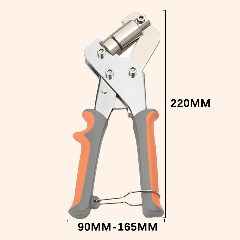 🔧 50% DE RÉDUCTION! ✨ Pince à Œillets Bâches 220mm – Métal durable, poignée ergonomique & 4 kits – Idéale pour bâches, cuir, vinyle & DIY 🛠️