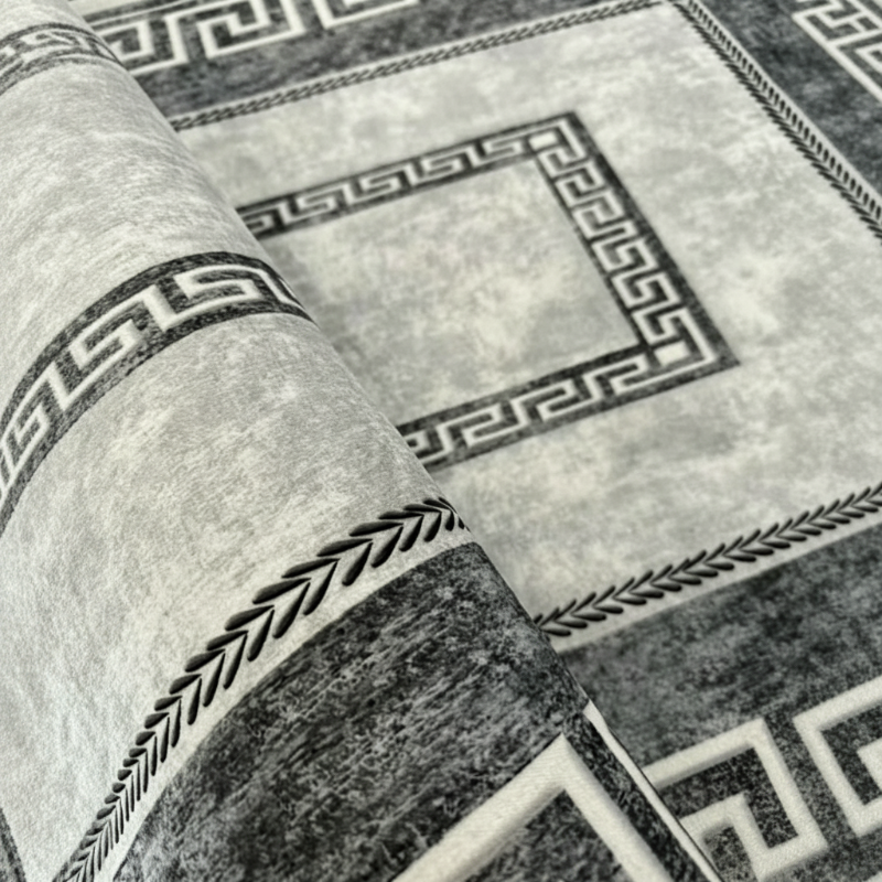 🏠🛡️ -60% ! 🧶Tapis de Salon en Velours Cristal – Résistant aux Taches, Antidérapant & Facile d’Entretien