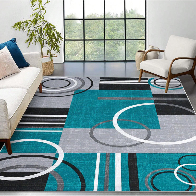 🏠🛡️ -60% ! 🧶Tapis de Salon en Velours Cristal – Résistant aux Taches, Antidérapant & Facile d’Entretien
