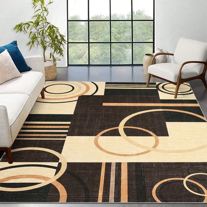 🏠🛡️ -60% ! 🧶Tapis de Salon en Velours Cristal – Résistant aux Taches, Antidérapant & Facile d’Entretien