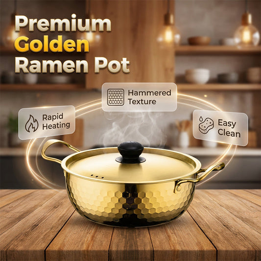 🔥DERNIER JOUR - 50 % DE RÉDUCTION 🍜 Bol à ramen haut de gamme martelé | Acier inoxydable 🍳 Polyvalent, pour de multiples usages