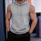 🔥 Sweat à capuche sans manches 💧 Absorbe l'humidité et évacue la transpiration · Séchage rapide et résistant aux frottements 🧢 Capuche anti-UV et coupe-vent · 🏋️ Idéal pour la musculation, la course à pied ou les loisirs