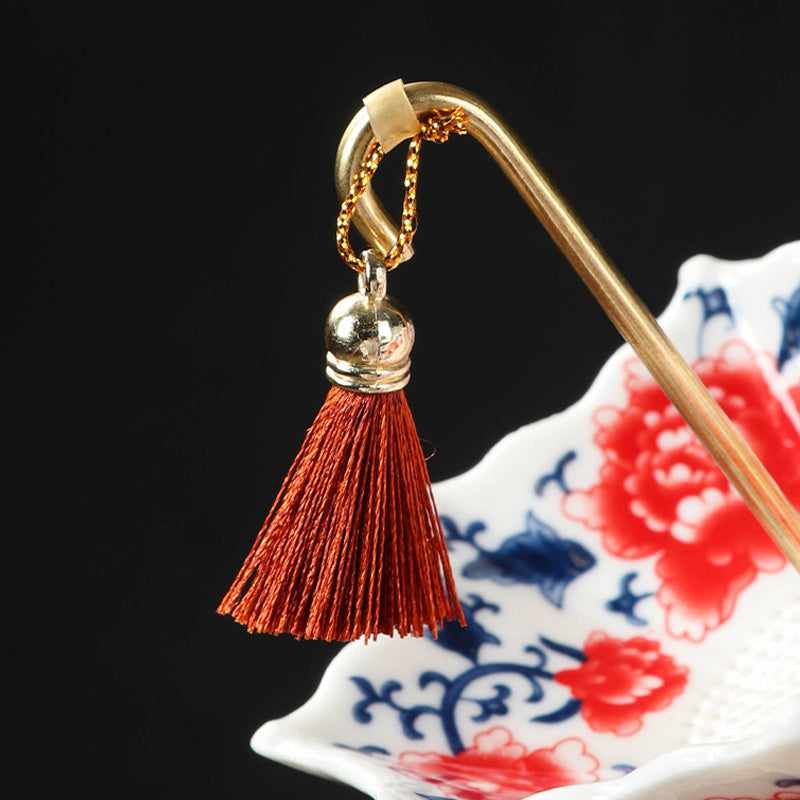 🔥50 % DE RÉDUCTION ! 🎁Lot de passoires à thé en céramique en forme de parapluie  Un cadeau original pour les amateurs de thé ! 💝🍵