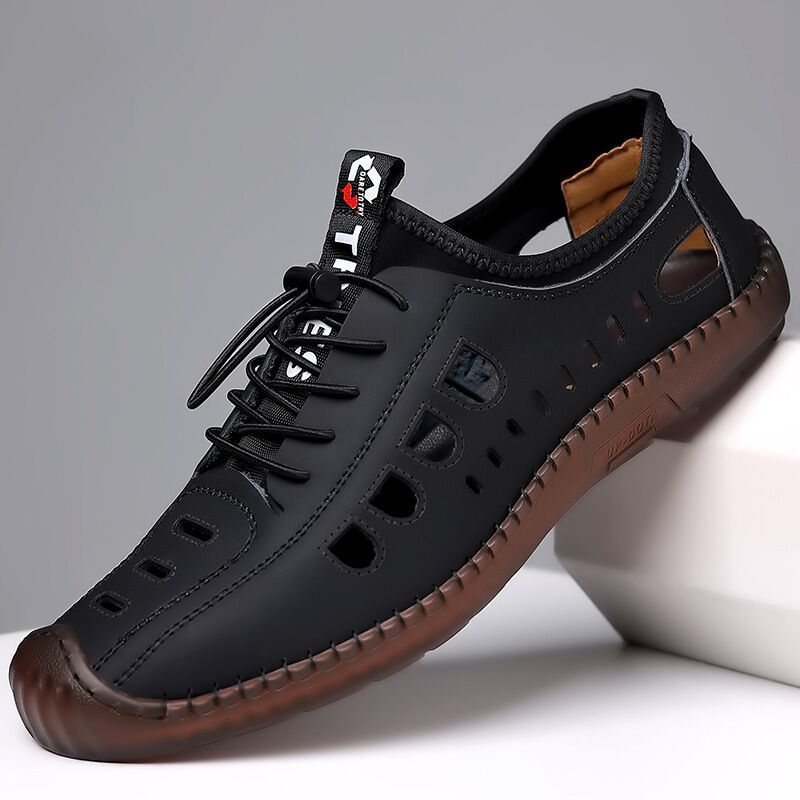 🥾 50 % DE RÉDUCTION POUR UNE DURÉE LIMITÉE ! ✨ Chaussures de randonnée à enfiler – Cuir souple, respirantes, antidérapantes 🏔️