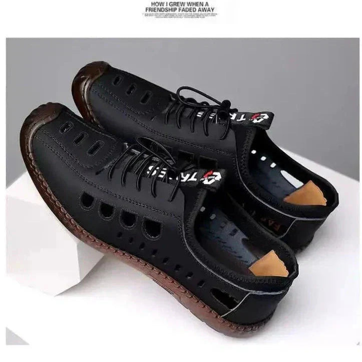 🥾 50 % DE RÉDUCTION POUR UNE DURÉE LIMITÉE ! ✨ Chaussures de randonnée à enfiler – Cuir souple, respirantes, antidérapantes 🏔️