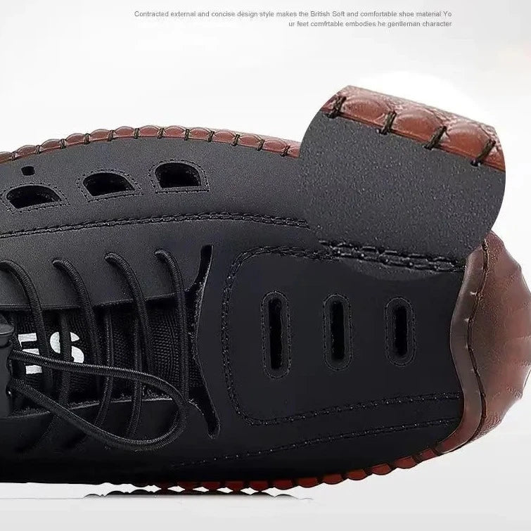 🥾 50 % DE RÉDUCTION POUR UNE DURÉE LIMITÉE ! ✨ Chaussures de randonnée à enfiler – Cuir souple, respirantes, antidérapantes 🏔️