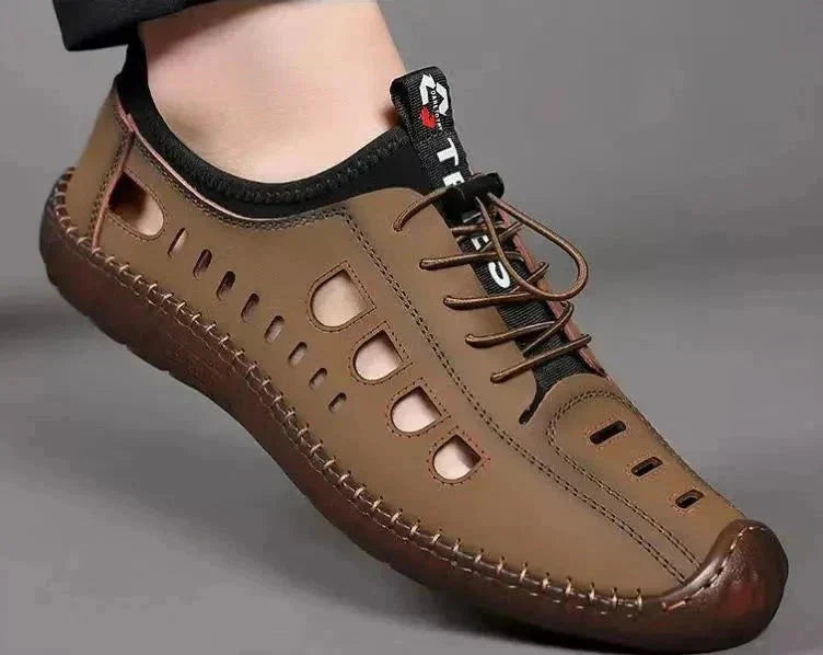 🥾 50 % DE RÉDUCTION POUR UNE DURÉE LIMITÉE ! ✨ Chaussures de randonnée à enfiler – Cuir souple, respirantes, antidérapantes 🏔️