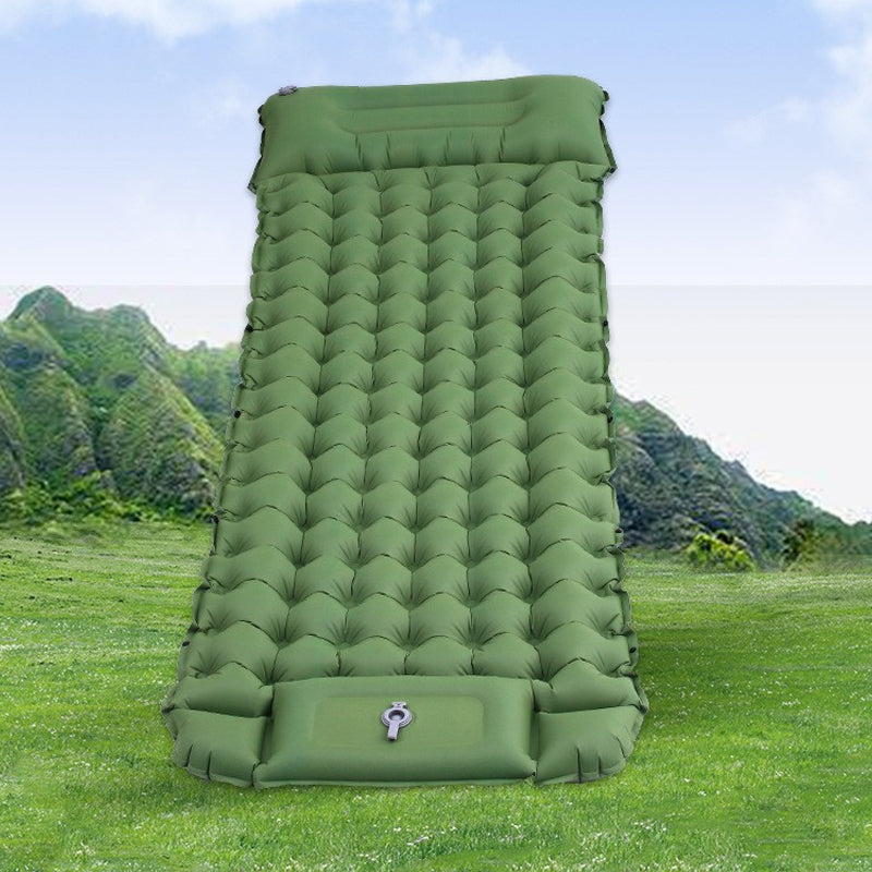 🛏️ 50% DE RÉDUCTION ! ⛺ Matelas Gonflable Léger Nomade – Pompe au Pied Intégrée, Épaisseur 10 cm & TPU Durable – Confort pour le Camping et les Voyages ✅🌿