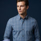🔥 50 % DE RÉDUCTION 👕 Chemise pour homme à la coupe moderne et à carreaux ✨ Un confort élégant pour le quotidien comme pour le week-end