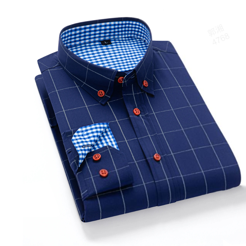 🔥 50 % DE RÉDUCTION 👕 Chemise pour homme à la coupe moderne et à carreaux ✨ Un confort élégant pour le quotidien comme pour le week-end