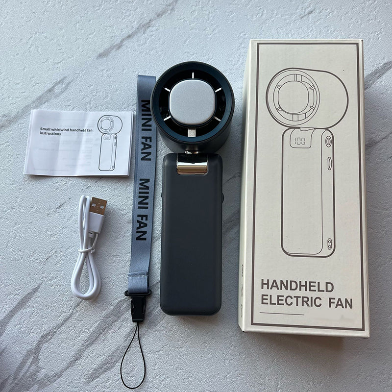 🔥50 % DE RÉDUCTION💨 Ventilateur pliable 3-en-1 à grande vitesse | Puissant flux d'air❄️ 3 modes de refroidissement📊 Écran numérique LED📏