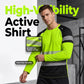 👕 50 % DE RÉDUCTION ! 🏃‍♂️ T-shirt à manches longues sportif pour homme – Évacue la transpiration et orné d'un imprimé discret – Idéal pour les journées actives, le jogging ou les loisirs – Respirant et confortable 🌿