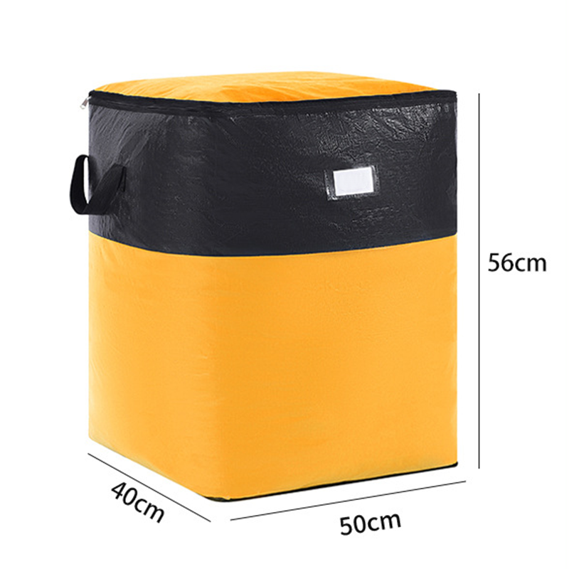 📦🧳Sac de rangement et de déménagement pliable – Poignées robustes et fermeture éclair – Se plie à plat, idéal pour les déménagements, les voyages ou le rangement de placard – Réutilisable et facile à nettoyer 🏠