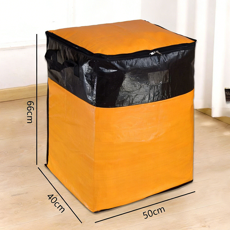 📦🧳Sac de rangement et de déménagement pliable – Poignées robustes et fermeture éclair – Se plie à plat, idéal pour les déménagements, les voyages ou le rangement de placard – Réutilisable et facile à nettoyer 🏠