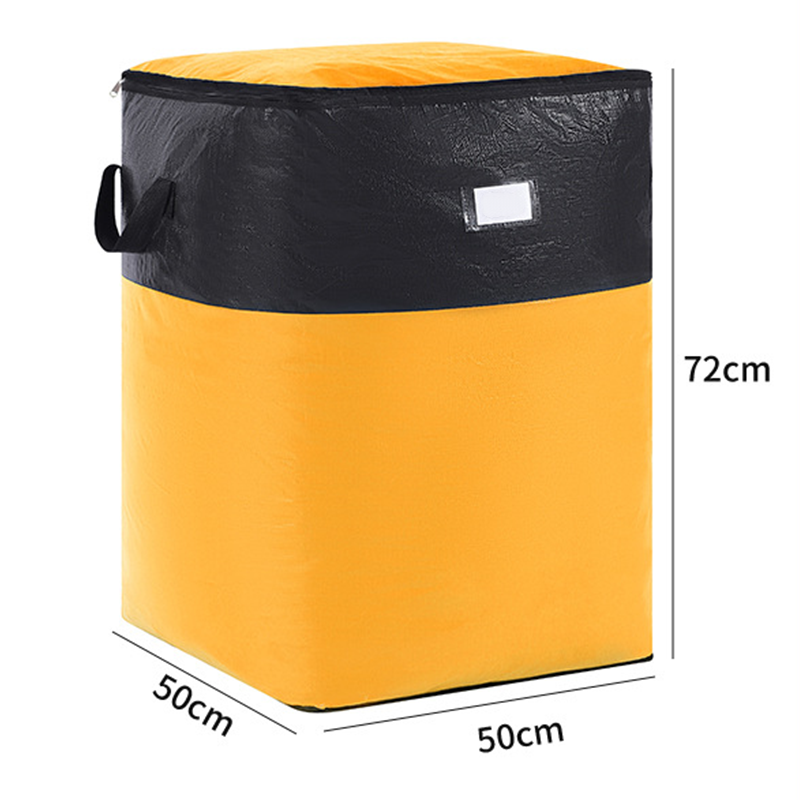 📦🧳Sac de rangement et de déménagement pliable – Poignées robustes et fermeture éclair – Se plie à plat, idéal pour les déménagements, les voyages ou le rangement de placard – Réutilisable et facile à nettoyer 🏠