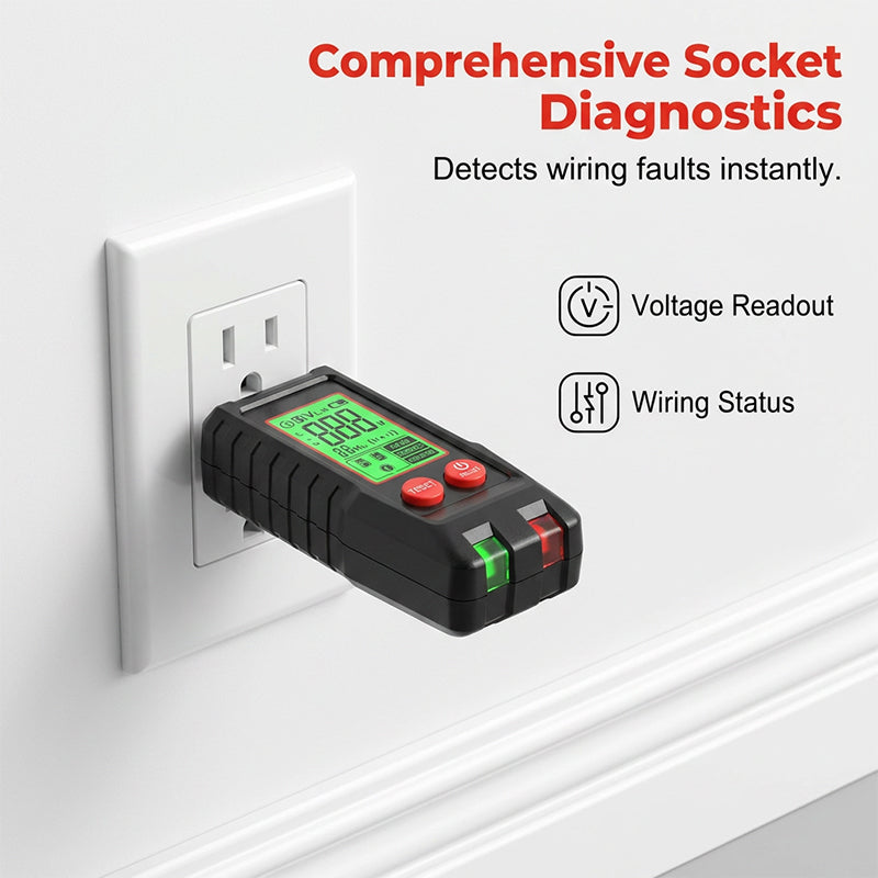 ⏳Offre spéciale à durée limitée⏰Kit de détection de disjoncteurs numériques et de test de prises électriques – Localisez les disjoncteurs, testez les prises – en quelques secondes 🔌🛡️