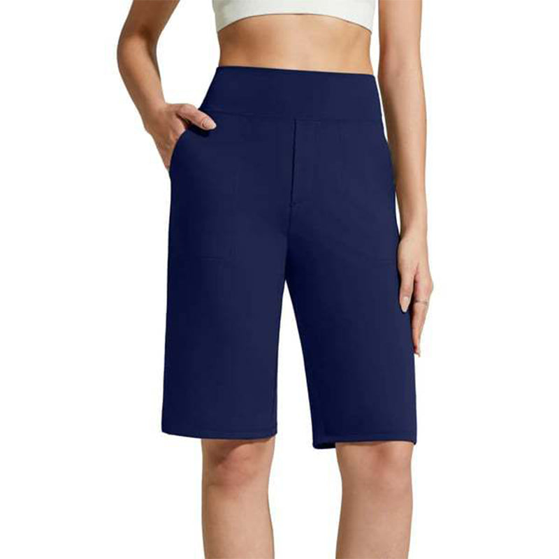 👖💥 PROMO FLASH 50% ! Short de Marche Stretch Femme – Taille Haute, Tissu 4 Sens, Poches Profonde, 3 Couleurs, Tailles XS-2XL, Idéal Randonnée & Quotidien 🚶‍♀️