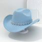 🤠 PROMO LIMITÉE 50% DE RÉDUCTION ! 💥 Chapeau Cowboy Strass Cœur Femme – Scintillant, Accents Cœur, Festival Prêt ✨