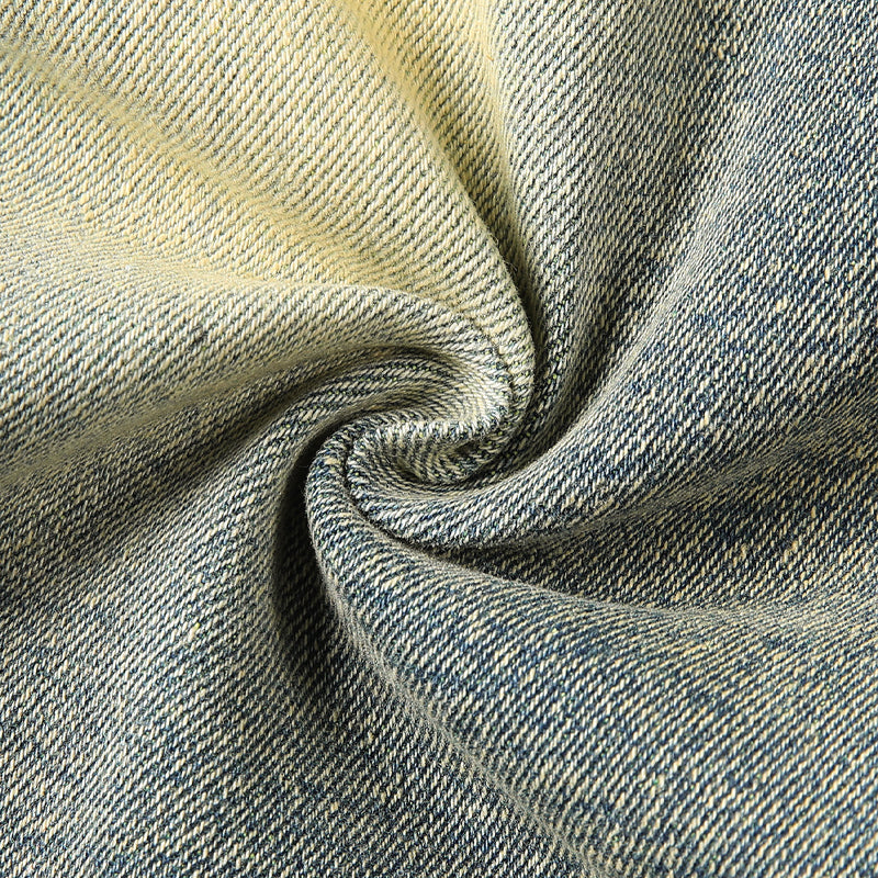 👖 50 % DE RÉDUCTION ! ✨ Jean classique stretch à jambes évasées pour homme – Délavage vintage et détails patchwork – Denim de haute qualité, idéal pour un style chic et décontracté – Confortable et élégant 🔥