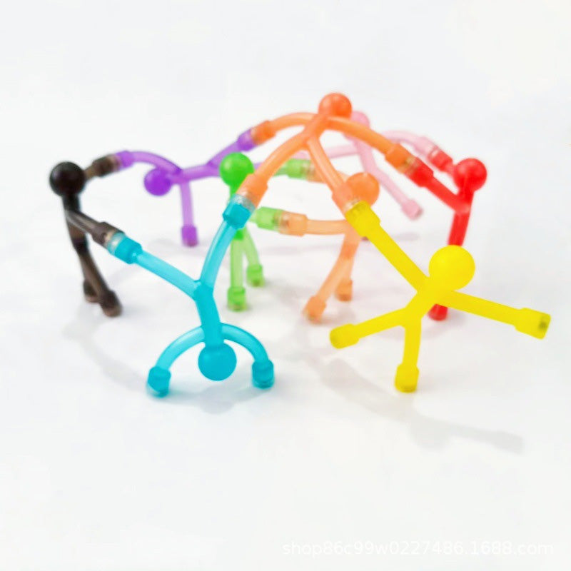 🔥50 % DE RÉDUCTION🧲 Petits bonhommes magnétiques créatifs | Fixation magnétique puissante · Articulations mobiles · Anti-stress | Pour le réfrigérateur, le bureau ou le rangement