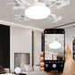 🌀 50 % DE RÉDUCTION ! 💡 Ventilateur de plafond avec douille E27 – Ventilateur LED 2-en-1 silencieux avec télécommande – Fraîcheur et lumière tout en un 🏠