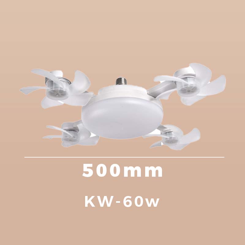 🌀 50 % DE RÉDUCTION ! 💡 Ventilateur de plafond avec douille E27 – Ventilateur LED 2-en-1 silencieux avec télécommande – Fraîcheur et lumière tout en un 🏠