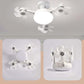 🌀 50 % DE RÉDUCTION ! 💡 Ventilateur de plafond avec douille E27 – Ventilateur LED 2-en-1 silencieux avec télécommande – Fraîcheur et lumière tout en un 🏠