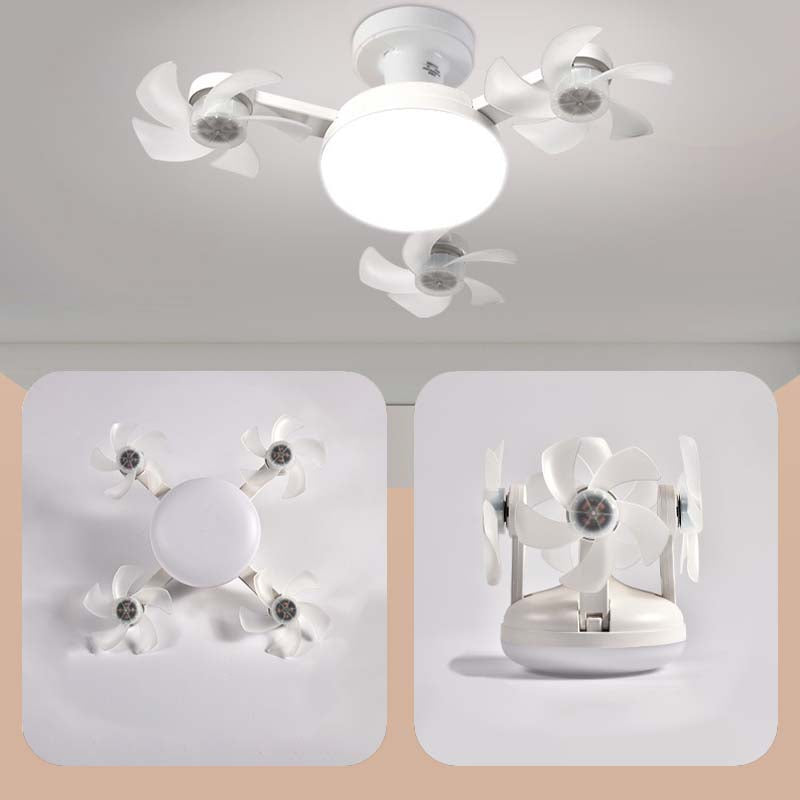 🌀 50 % DE RÉDUCTION ! 💡 Ventilateur de plafond avec douille E27 – Ventilateur LED 2-en-1 silencieux avec télécommande – Fraîcheur et lumière tout en un 🏠