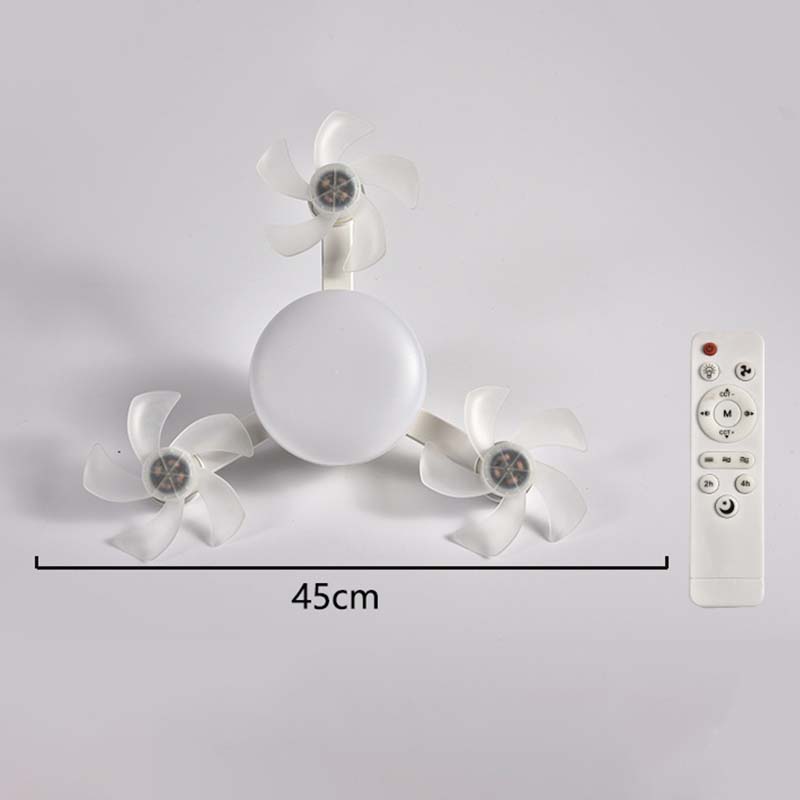 🌀 50 % DE RÉDUCTION ! 💡 Ventilateur de plafond avec douille E27 – Ventilateur LED 2-en-1 silencieux avec télécommande – Fraîcheur et lumière tout en un 🏠