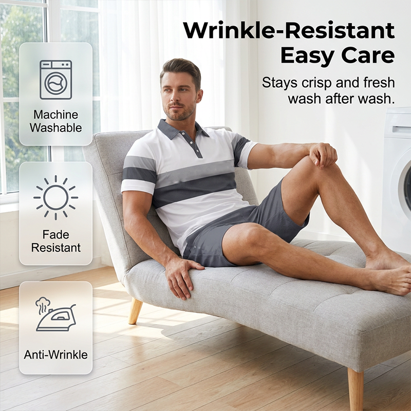 👕 50 % DE RÉDUCTION ! ☀️ Ensemble 2 pièces pour homme (chemise et short) – Confortable, respirant et polyvalent – Idéal pour l'été, les loisirs ou les voyages – Style décontracté et frais 🩳✨