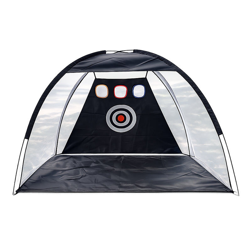 🏌️ Filet d'entraînement de golf portable | Tissu résistant aux chocs et haute résistance · Retour précis sur la cible lors de la frappe · Pliable et facile à ranger | Cour, jardin ou allée · Entraînement au swing en intérieur et en extérieur
