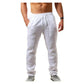 🏆VENTE DERNIÈRE JOURNÉE -50%🔥 Pantalon Décontracté en Lin À Cordon pour Homme