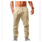 🏆VENTE DERNIÈRE JOURNÉE -50%🔥 Pantalon Décontracté en Lin À Cordon pour Homme
