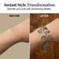 ✨50 % DE RÉDUCTION📿 Bracelet rétro païen | Pendentif aux symboles wiccan · Métal vintage · Polyvalent au quotidien · Signification spirituelle | À porter au quotidien