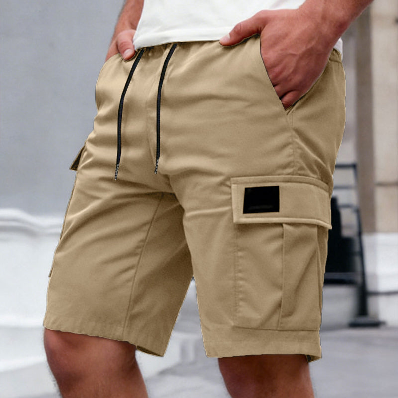 🩳 50% DE RÉDUCTION ☀️ Short cargo décontracté homme – Coupe ample, multi-poches & longueur 3/4 – Confortable & polyvalent pour l’été, le quotidien ou l’outdoor 🌿✨