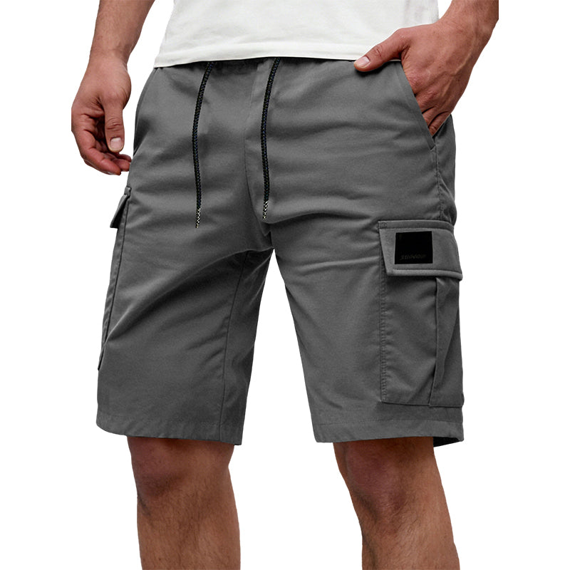 🩳 50% DE RÉDUCTION ☀️ Short cargo décontracté homme – Coupe ample, multi-poches & longueur 3/4 – Confortable & polyvalent pour l’été, le quotidien ou l’outdoor 🌿✨