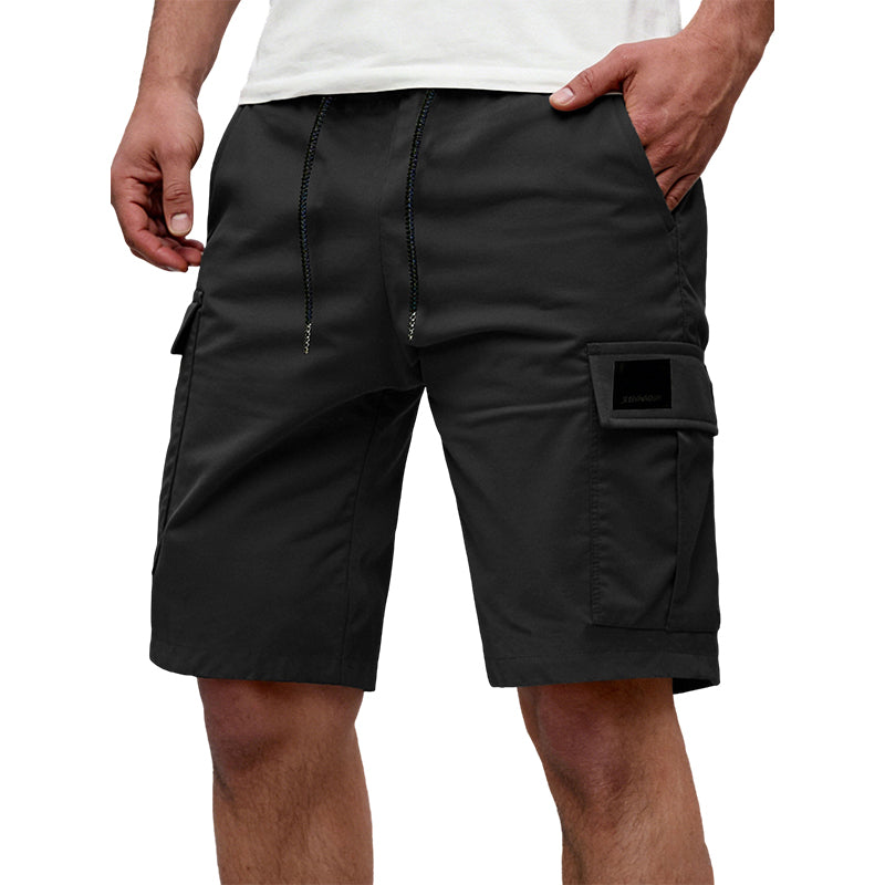🩳 50% DE RÉDUCTION ☀️ Short cargo décontracté homme – Coupe ample, multi-poches & longueur 3/4 – Confortable & polyvalent pour l’été, le quotidien ou l’outdoor 🌿✨