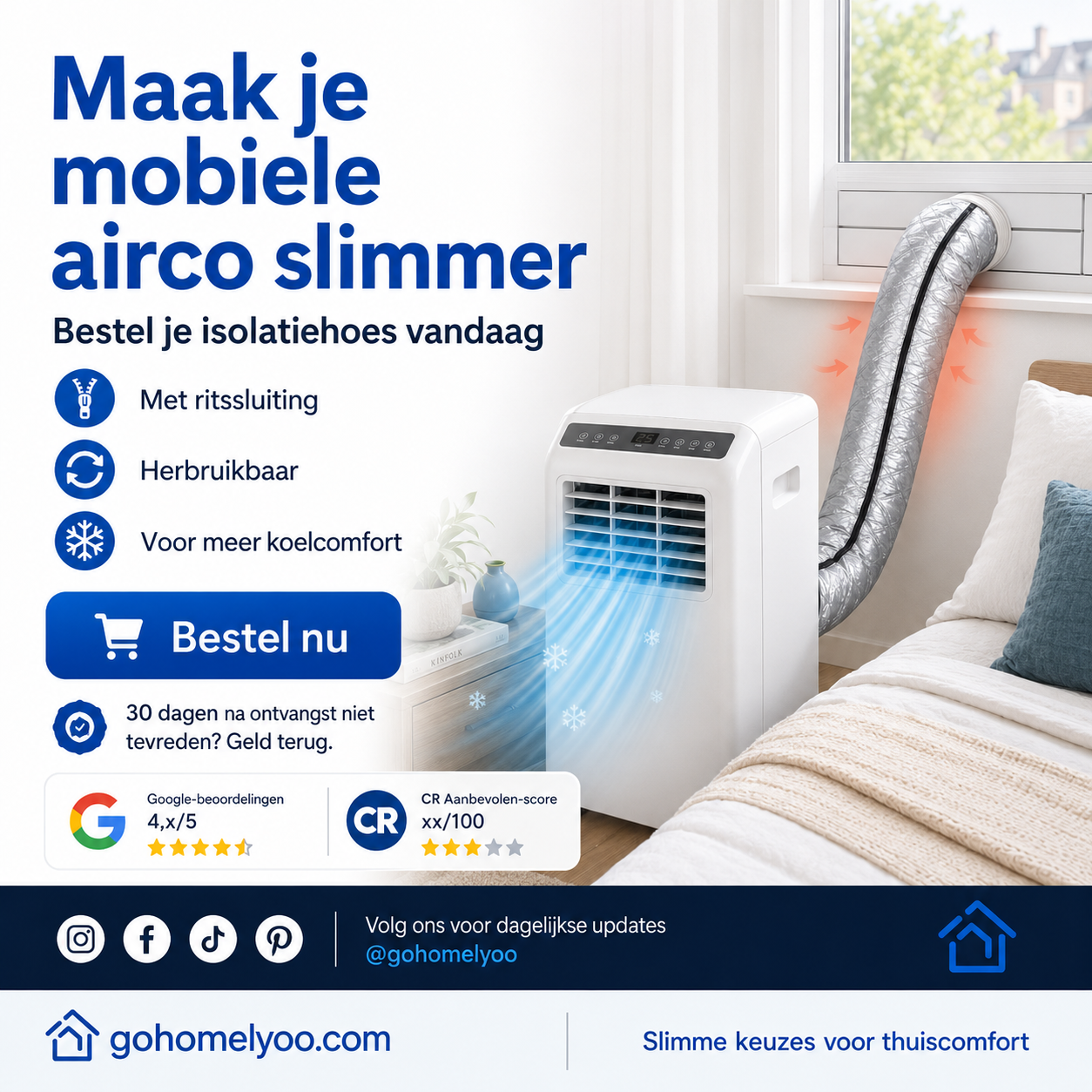 ❄️ 50 % DE RÉDUCTION – Manchon isolant pour tuyau de climatisation – réduit les pertes de chaleur – diminue la consommation d'électricité – pour l'été comme pour l'hiver