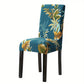 🛋️Housse de chaise universelle en tissu élastique avec imprimé – pour le dossier et l'assise, lavable et polyvalente, pour la table à manger et le salon 🪑