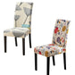 🛋️Housse de chaise universelle en tissu élastique avec imprimé – pour le dossier et l'assise, lavable et polyvalente, pour la table à manger et le salon 🪑