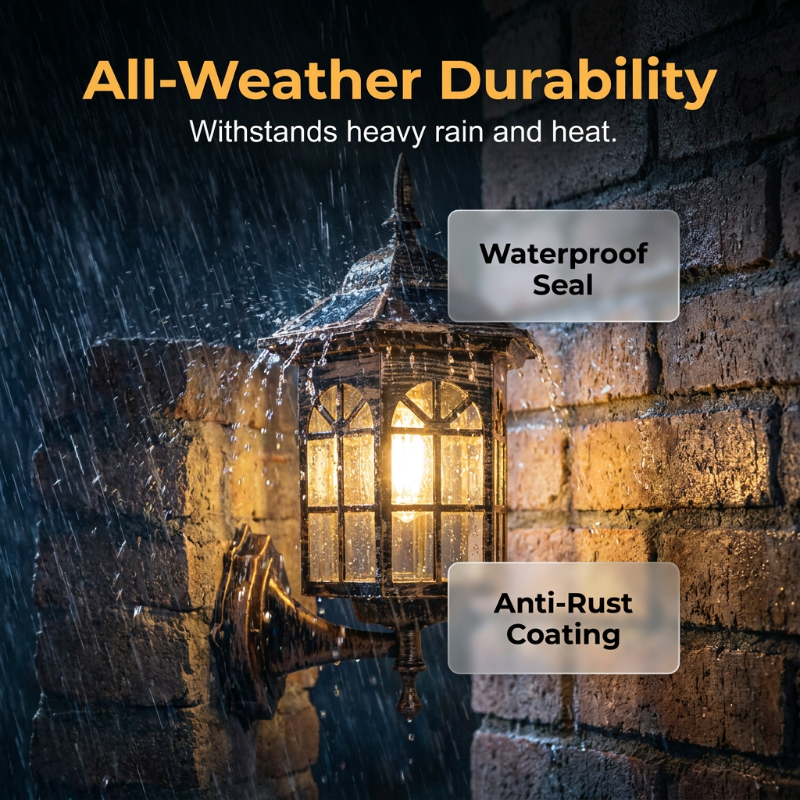💡 Applique solaire à détection de mouvement | Trois modes d'éclairage · Résistante aux intempéries et à la pluie | Éclairage nocturne pour porches, terrasses et espaces extérieurs